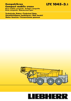 Arazi vinçleri Liebherr LTC 1045-3.1 (6x6x6)