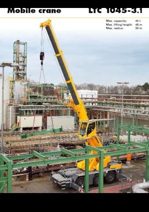 All-terrain Cranes Liebherr LTC 1045-3.1 (6x6x6)
