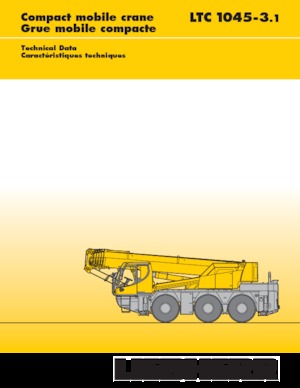 All-terrain Cranes Liebherr LTC 1045-3.1 (6x6x6)