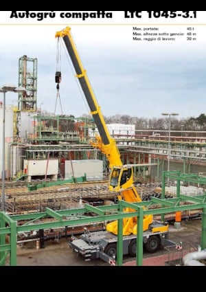All-terrain Cranes Liebherr LTC 1045-3.1 (6x6x6)