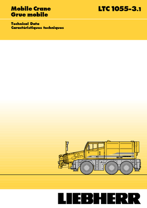 Arazi vinçleri Liebherr LTC 1055-3.1 (6x6x6)