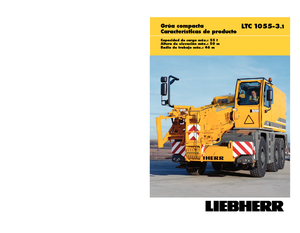 Arazi vinçleri Liebherr LTC 1055-3.1 (6x6x6)