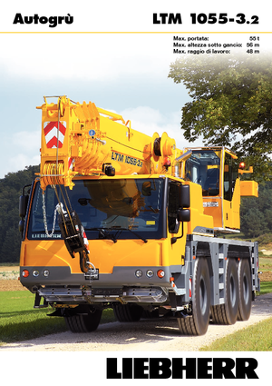 All-terrain Cranes Liebherr LTM 1055-3.2 