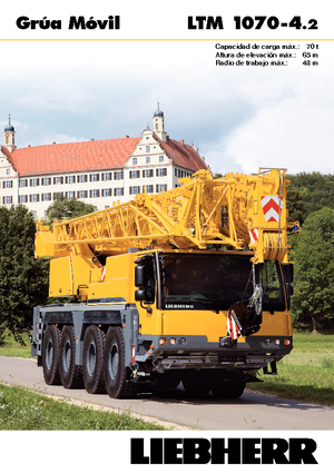 All-terrain Cranes Liebherr LTM 1070-4.2 
