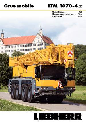 All-terrain Cranes Liebherr LTM 1070-4.2 
