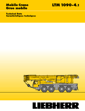 Arazi vinçleri Liebherr LTM 1090-4.1 (8x6x8)