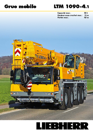 Arazi vinçleri Liebherr LTM 1090-4.1 (8x6x8)