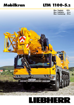 All-terrain Cranes Liebherr LTM 1100-5.2 