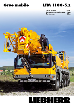 All-terrain Cranes Liebherr LTM 1100-5.2 