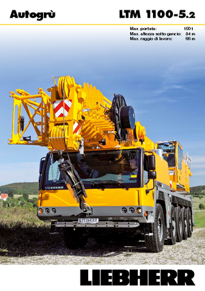 All-terrain Cranes Liebherr LTM 1100-5.2 
