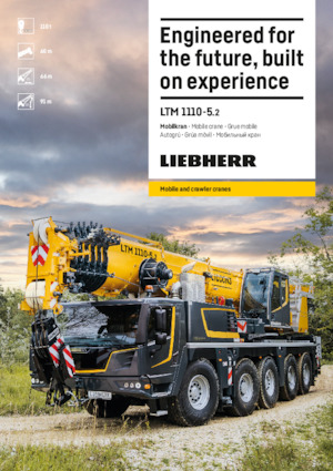 All-terrain Cranes Liebherr LTM 1110-5.2