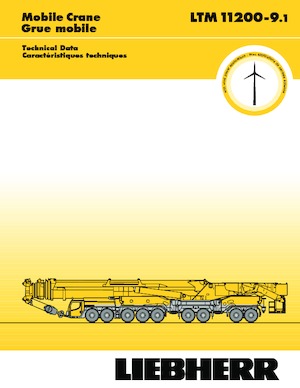 All-terrain Cranes Liebherr LTM 11200-9.1 