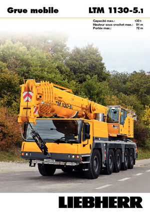 All-terrain Cranes Liebherr LTM 1130-5.1 
