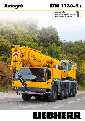 All-terrain Cranes Liebherr LTM 1130-5.1 