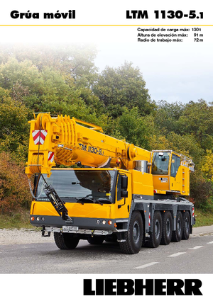 All-terrain Cranes Liebherr LTM 1130-5.1 