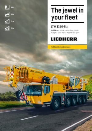 Arazi vinçleri Liebherr LTM 1150-5.3