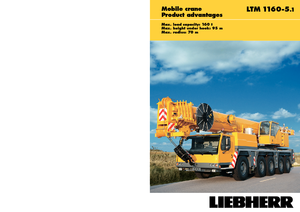 All-terrain Cranes Liebherr LTM 1160-5.1 (10x6x8)