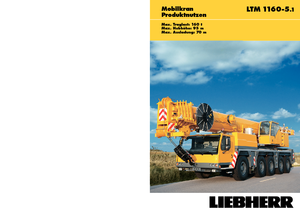 All-terrain Cranes Liebherr LTM 1160-5.1 (10x6x8)