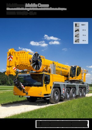 All-terrain Cranes Liebherr LTM 1160-5.2 