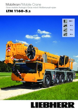 All-terrain Cranes Liebherr LTM 1160-5.2 