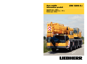 All-terrain Cranes Liebherr LTM 1200-5.1 