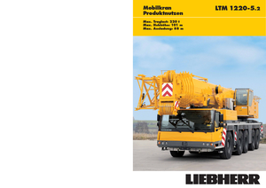 All-terrain Cranes Liebherr LTM 1220-5.2 (10x6x10)
