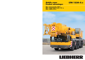 All-terrain Cranes Liebherr LTM 1220-5.2 (10x6x10)