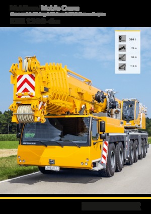 All-terrain Cranes Liebherr LTM 1300-6.2 