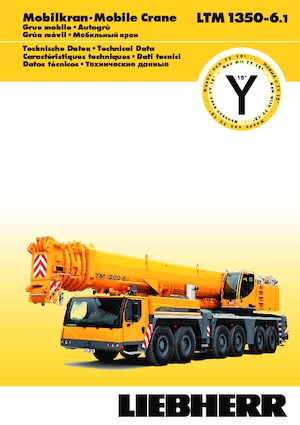 Arazi vinçleri Liebherr LTM 1350-6.1 