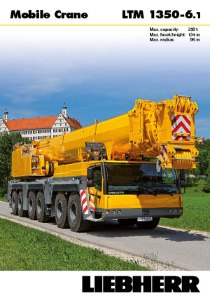 Arazi vinçleri Liebherr LTM 1350-6.1 