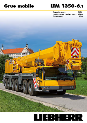 Arazi vinçleri Liebherr LTM 1350-6.1 