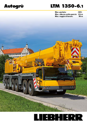 Arazi vinçleri Liebherr LTM 1350-6.1 