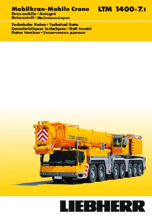 Arazi vinçleri Liebherr LTM 1400-7.1 
