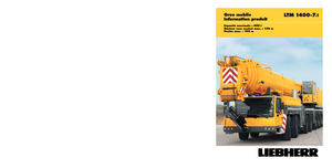 All-terrain Cranes Liebherr LTM 1400-7.1 