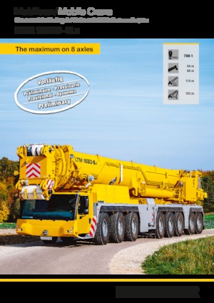 Arazi vinçleri Liebherr LTM 1650-8.1