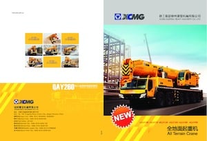 All-terrain Cranes XCMG QAY260