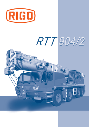 All-terrain Cranes RIGO RTT 904/2