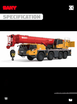 All-terrain Cranes Sany SAC1200E