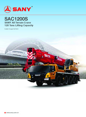 All-terrain Cranes Sany SAC1200S