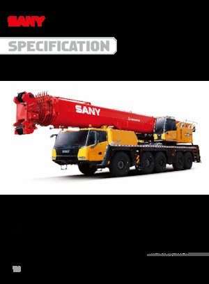 All-terrain Cranes Sany SAC2500C8-8