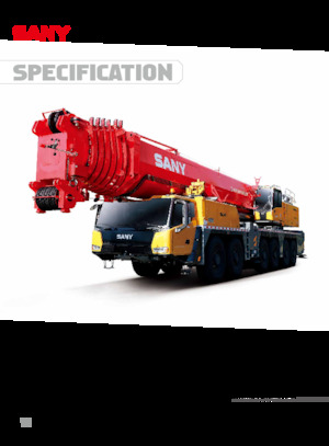 All-terrain Cranes Sany SAC6000T8-8