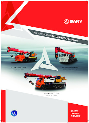 All-terrain Cranes Sany SPC400
