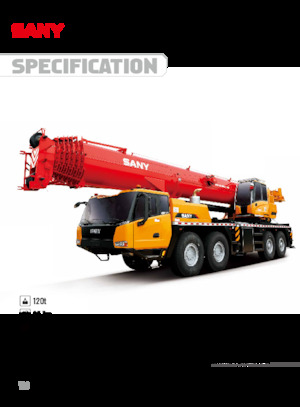 All-terrain Cranes Sany STC1200T7