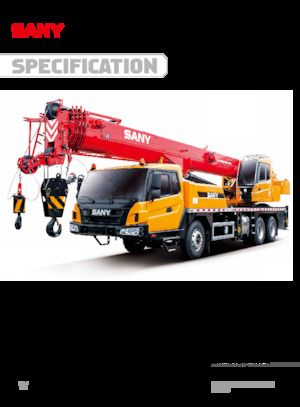 All-terrain Cranes Sany STC250C5