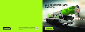 All-terrain Cranes Zoomlion ZAT2000