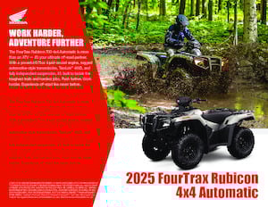 All-terrain vehicles (ATVs) & Quads Honda FourTrax Rubicon 700 4x4