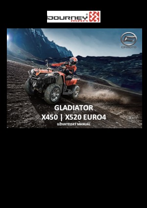 All-terrain vehicles (ATVs) & Quads CFMOTO Gladiator X450