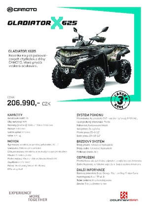 All-terrain vehicles (ATVs) & Quads CFMOTO Gladiator X625 