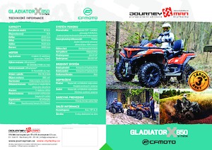 All-terrain vehicles (ATVs) & Quads CFMOTO Gladiator X850 