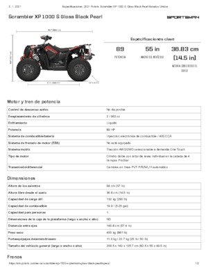 All-terrain vehicles (ATVs) & Quads Polaris Scrambler XP 1000 S
